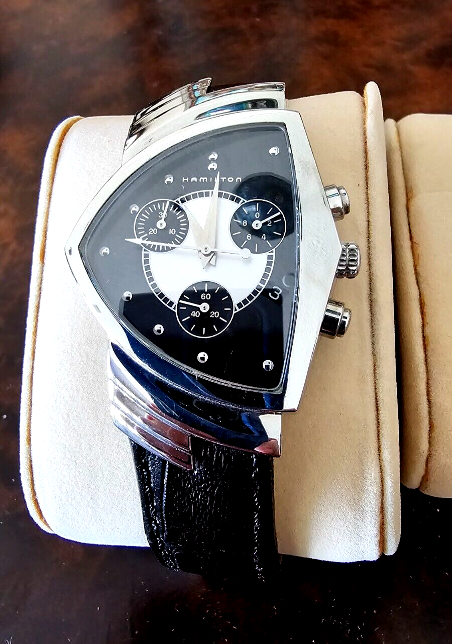 Hamilton Ventura Men In Black Edition 2002 Quartz Watch