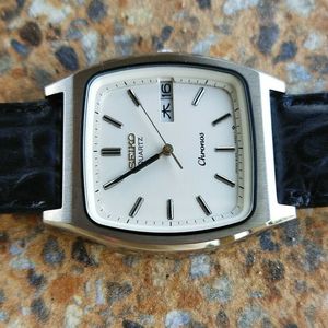Seiko Chronos Quartz JDM 8123 5240 JDM December 1985 Kanji