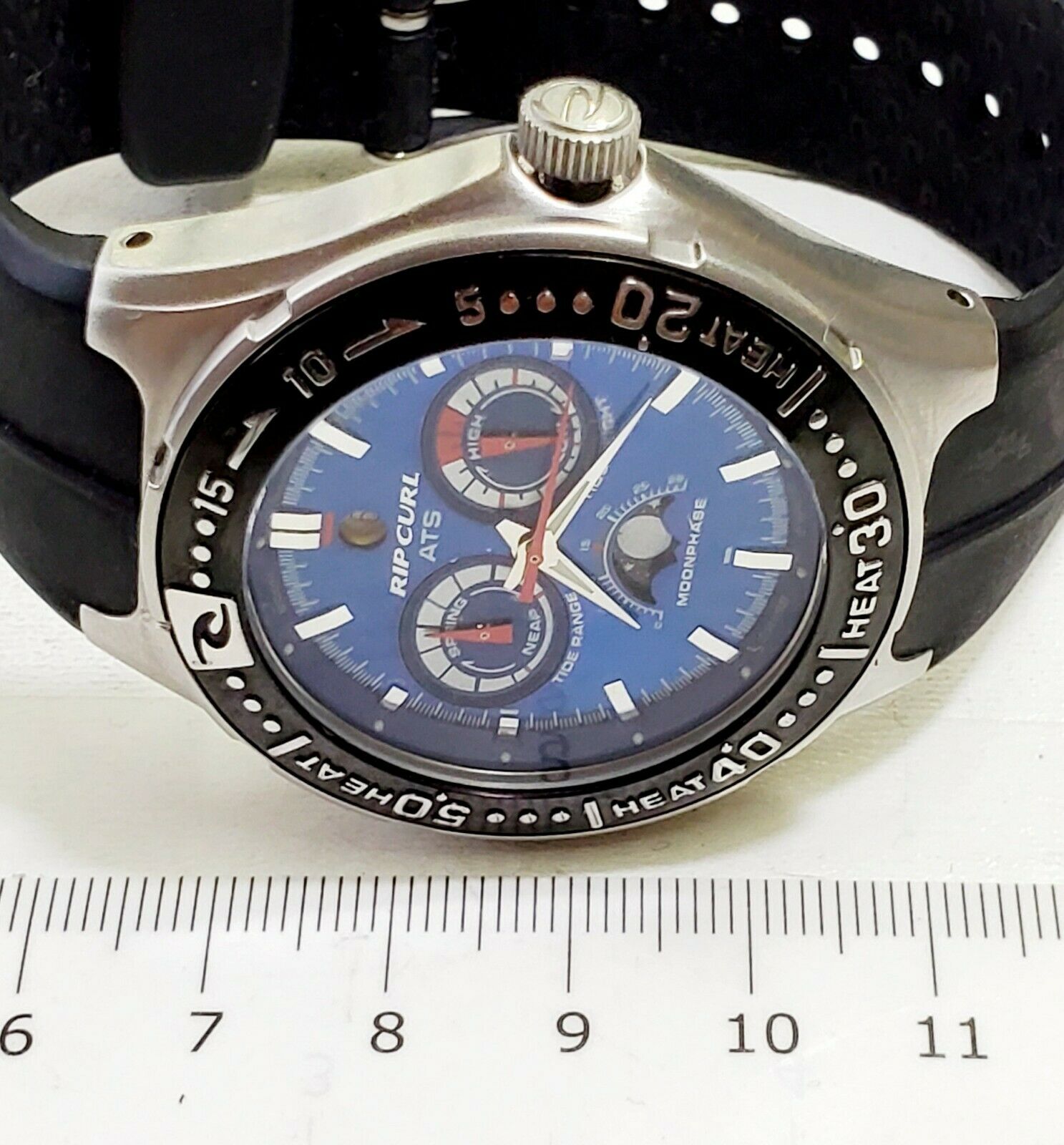 RARE,UNIQUE Men's Watch RIP CURL A1002 Grinder Tidemaster in BOX