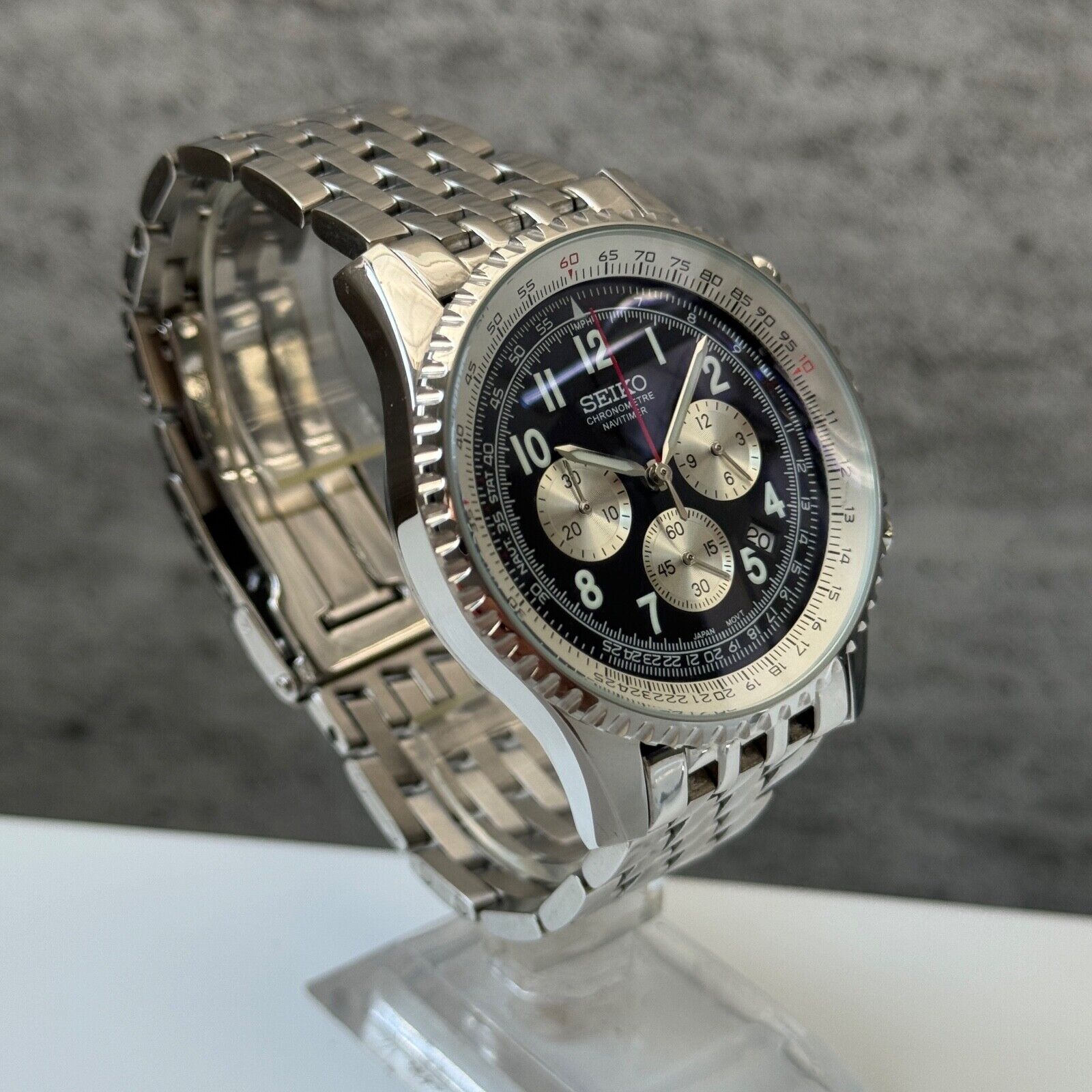 Seiko navitimer best sale