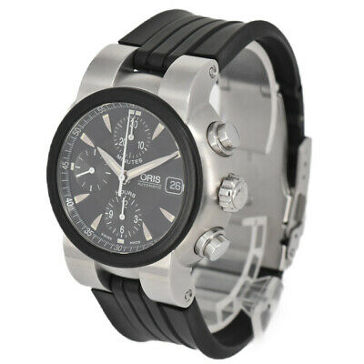 ORIS TT1 7521 44 Chronograph black Dial Automatic Men s Watch D