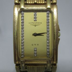 VINTAGE LONGINES QWR GOLDPLATED QUARTZ MENS DRESS WATCH WatchCharts Marketplace