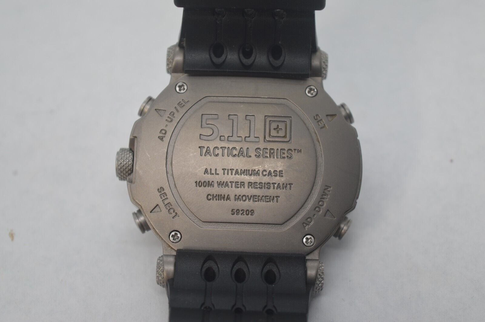 5.11 Tactical Series Titanium Mens Analog Digital Quartz Watch