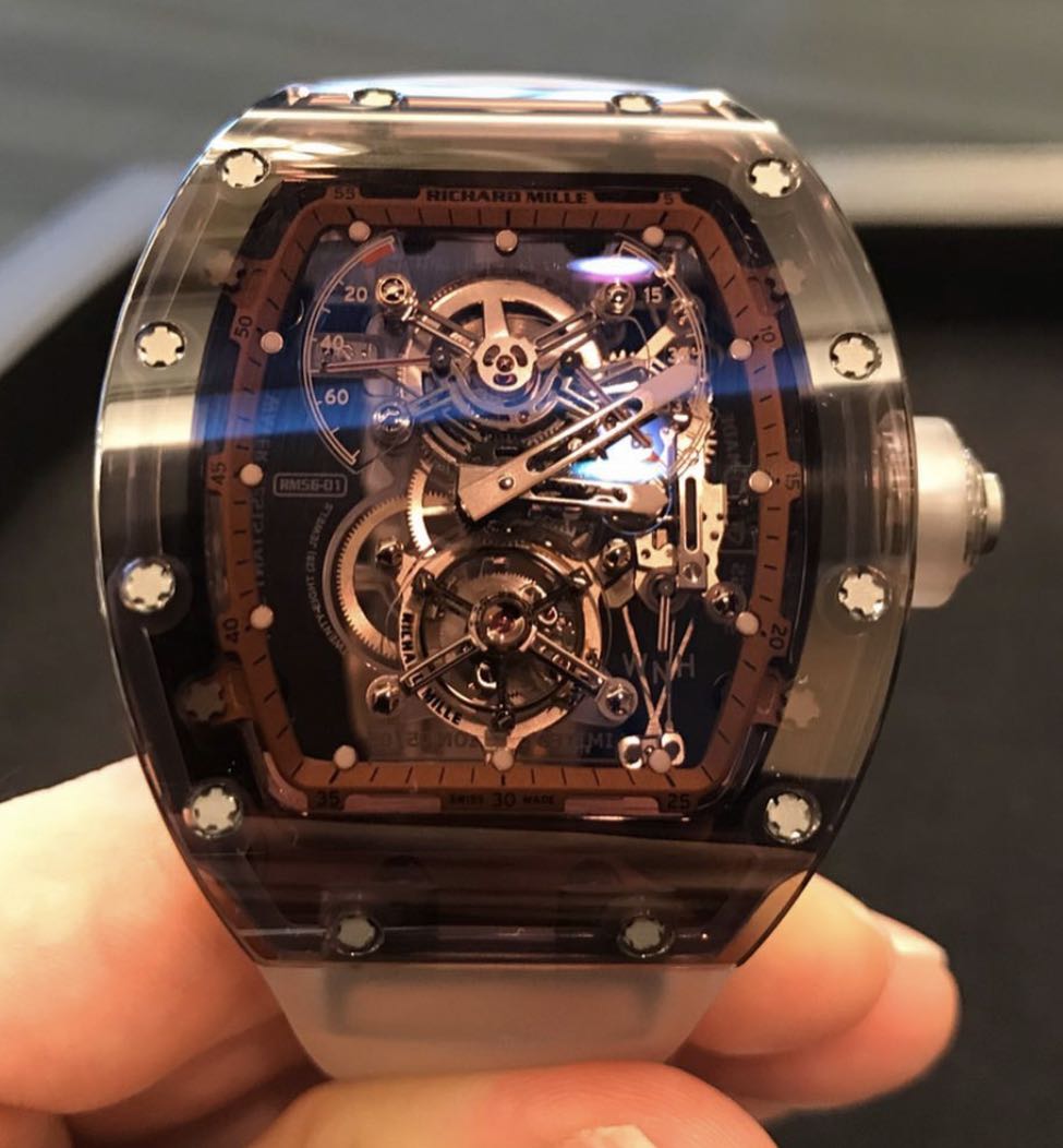 Richard Mille RM 56 01 Tourbillon Brown Sapphire WatchCharts