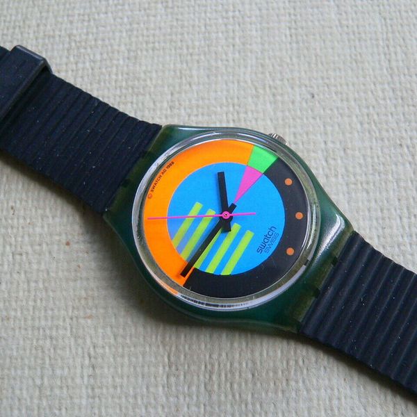 1988 swatch watch Flumotions GN102 | WatchCharts