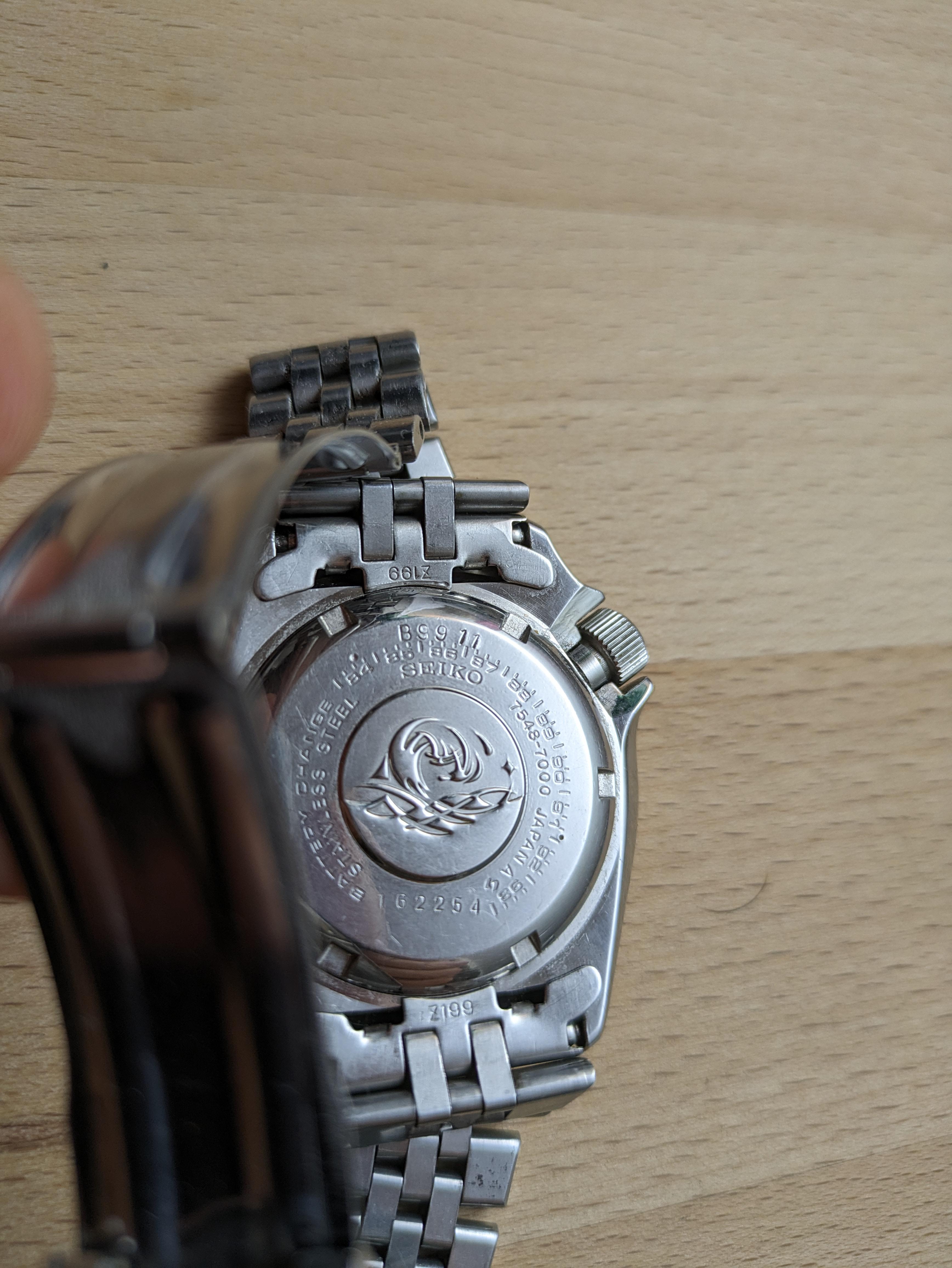 WTS] Seiko 7548-7000 JDM Quartz on an original z199 bracelet