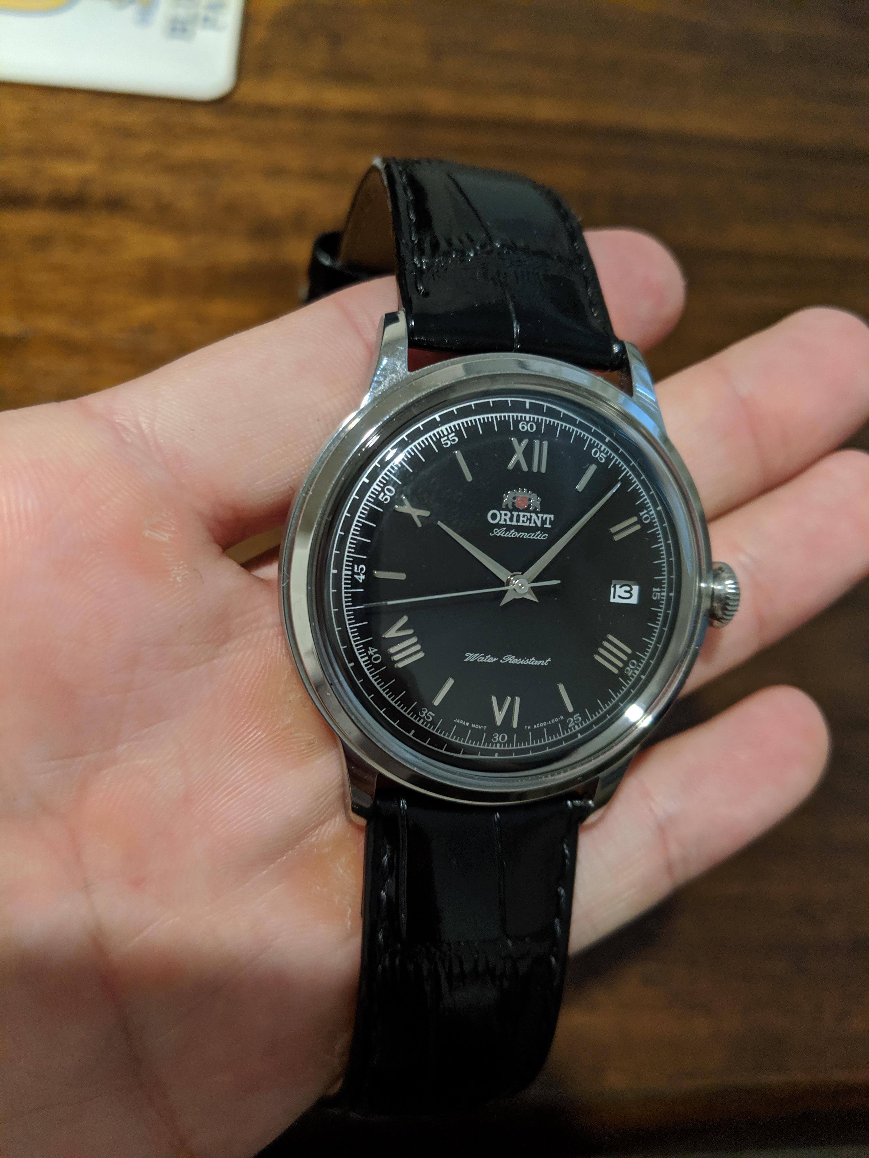 Orient bambino v2 discount black