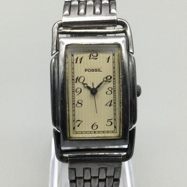 Fossil x Nordstrom American Flag Womens Tank Watch 24mm In Box w New Battery Vintage FOSSIL American Flag Watch | Vintage Mens  main image 4
