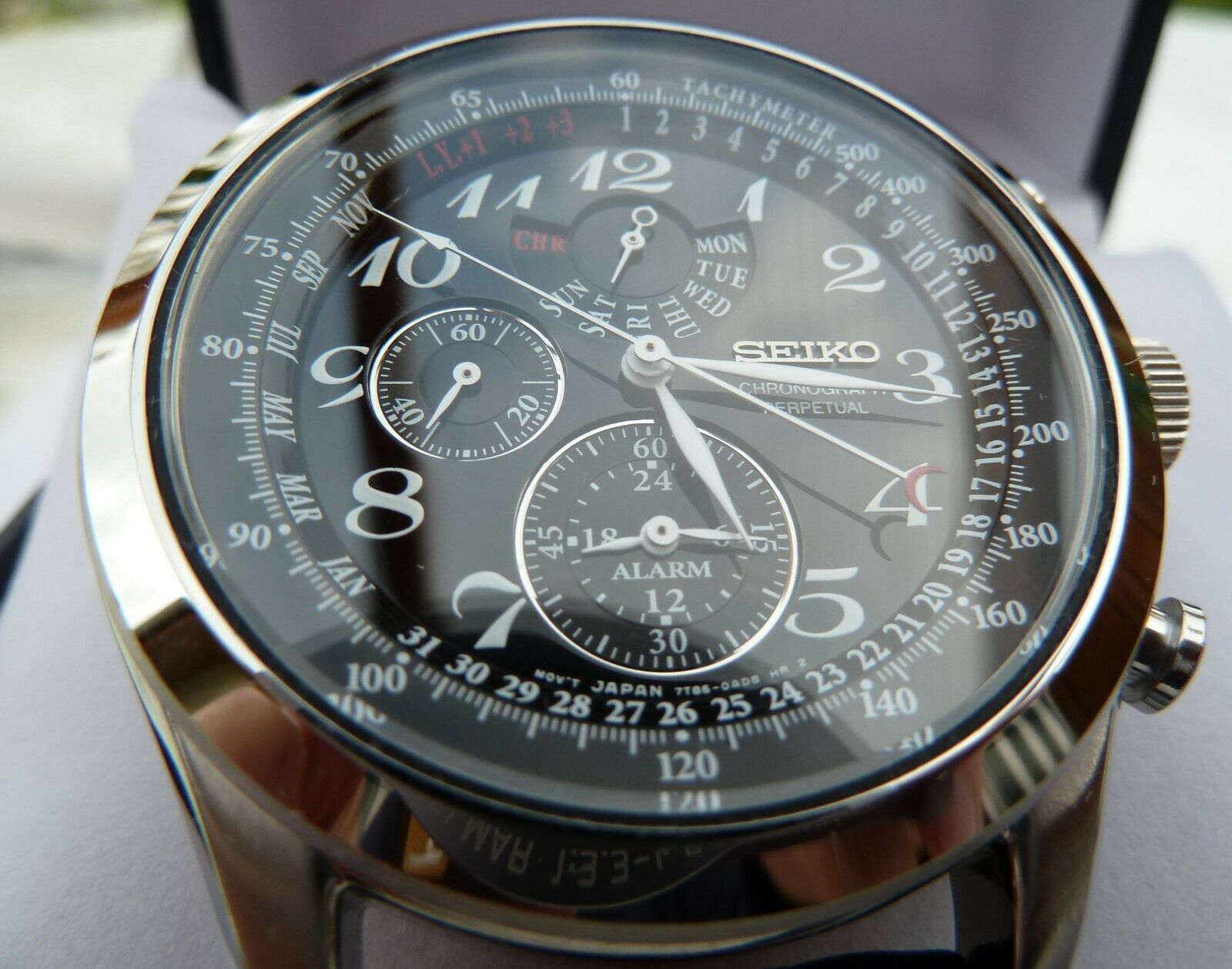 SEIKO 7T86-0AC0 Chronograph Perpetual | WatchCharts Marketplace