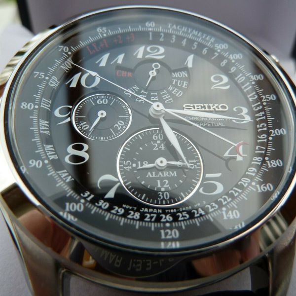 SEIKO 7T86-0AC0 Chronograph Perpetual | WatchCharts Marketplace