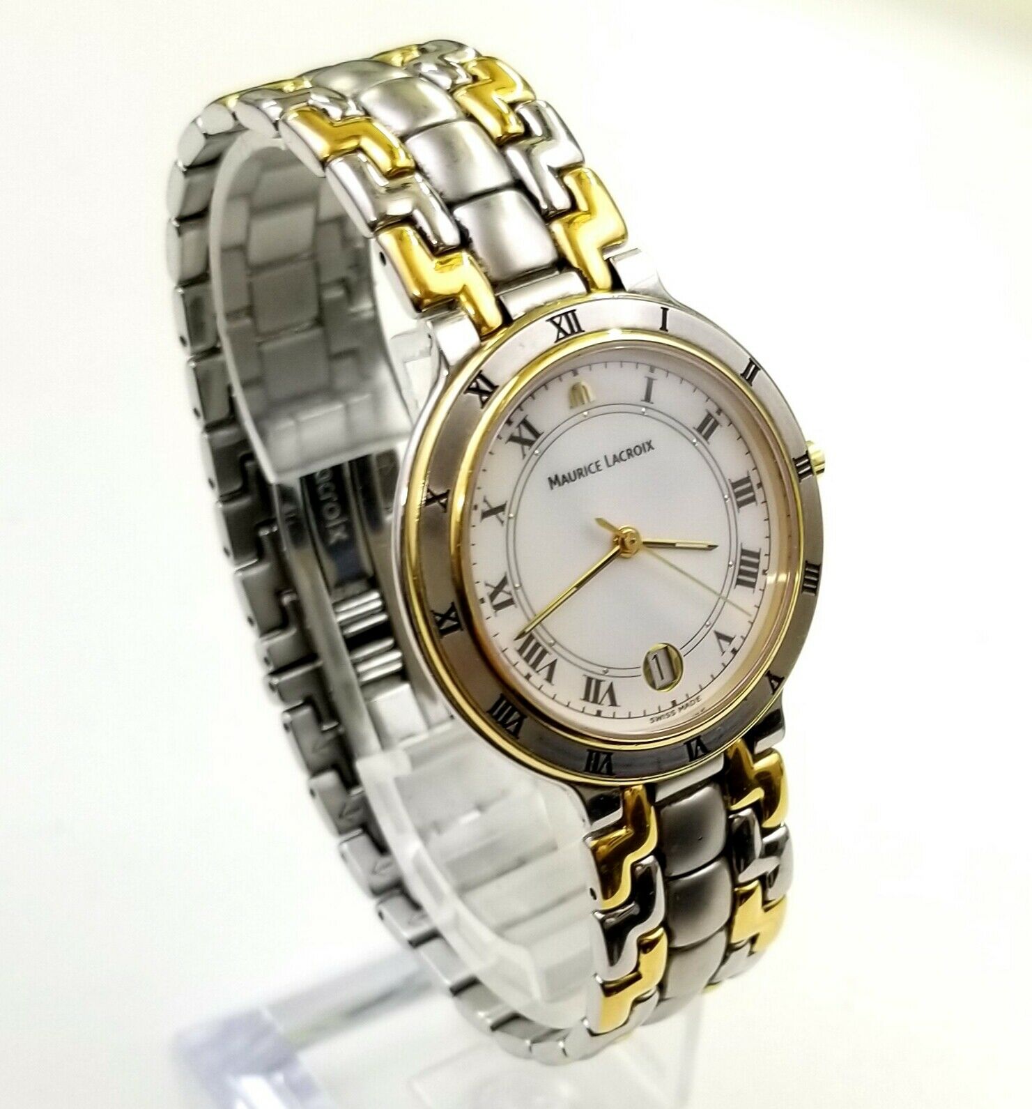 RARE UNIQUE Unisex SWISS Watch MAURICE LACROIX 95417 AA80573. Gold