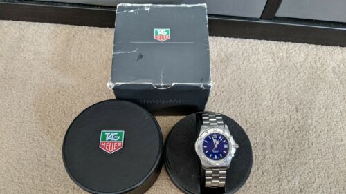 Boxed Genuine Tag Heuer Professional 2000 Blue Edition Dial Bill