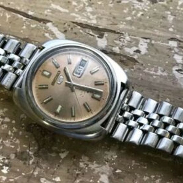 Vintage 1971 Seiko 5 Automatic 21 Jewel Mens Watch 6119 8080 | WatchCharts