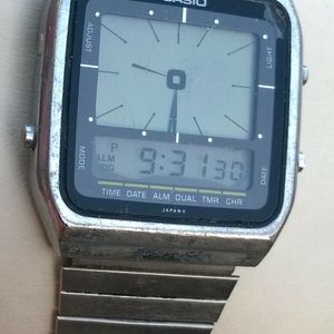 Casio Ae 70 Mens Vintage Lcd Digital Hands Ana Watch Lower Lcd Bleed Full Func Watchcharts