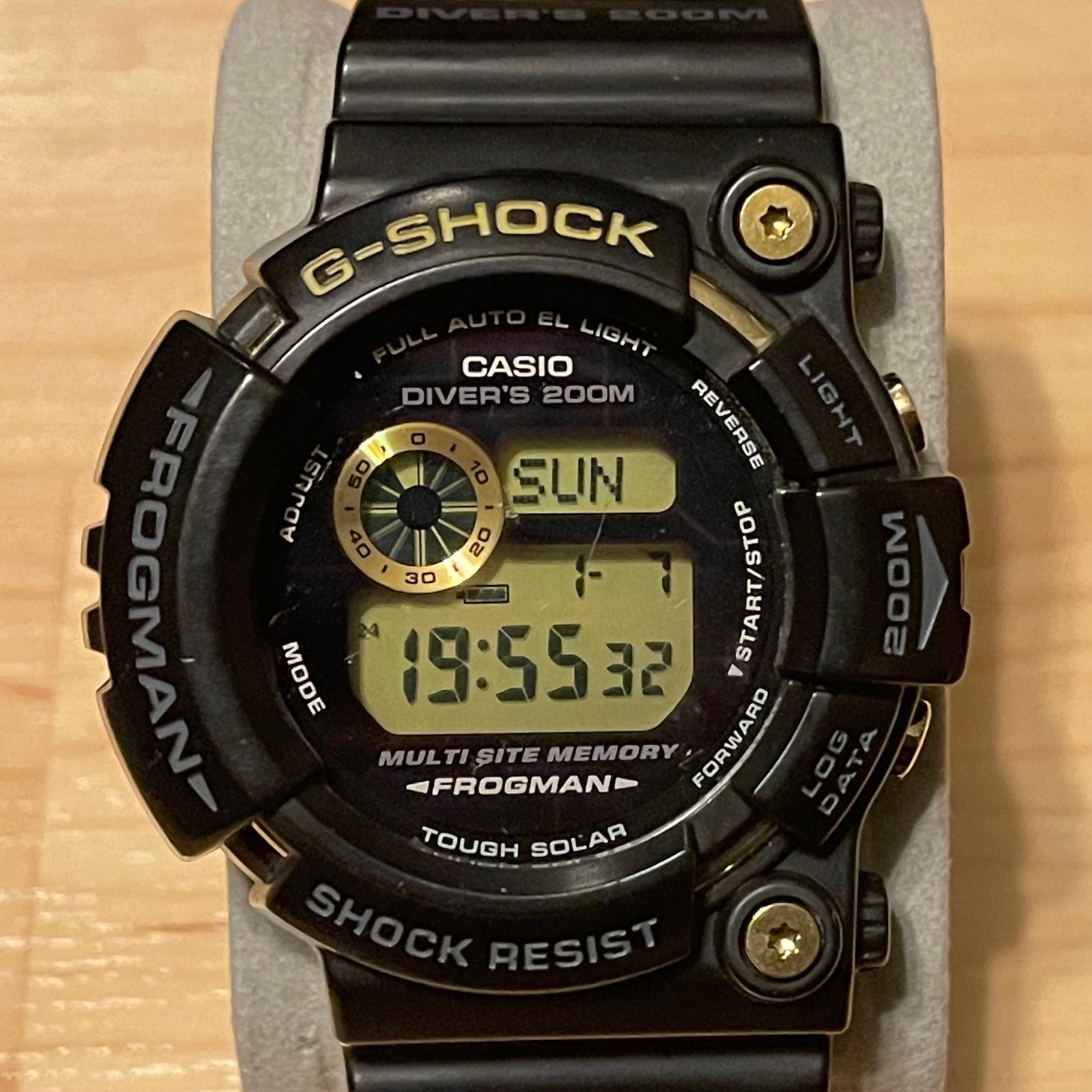 G-SHOCK フロッグマン 25周年記念ドーンブラック GW-225A-1JF - 時計