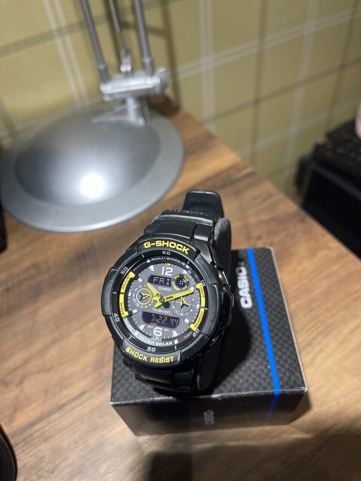 CASIO G-SHOCK GW-3500B (5173) R/C SOLAR CLASSIC ANALOG & DIGITAL