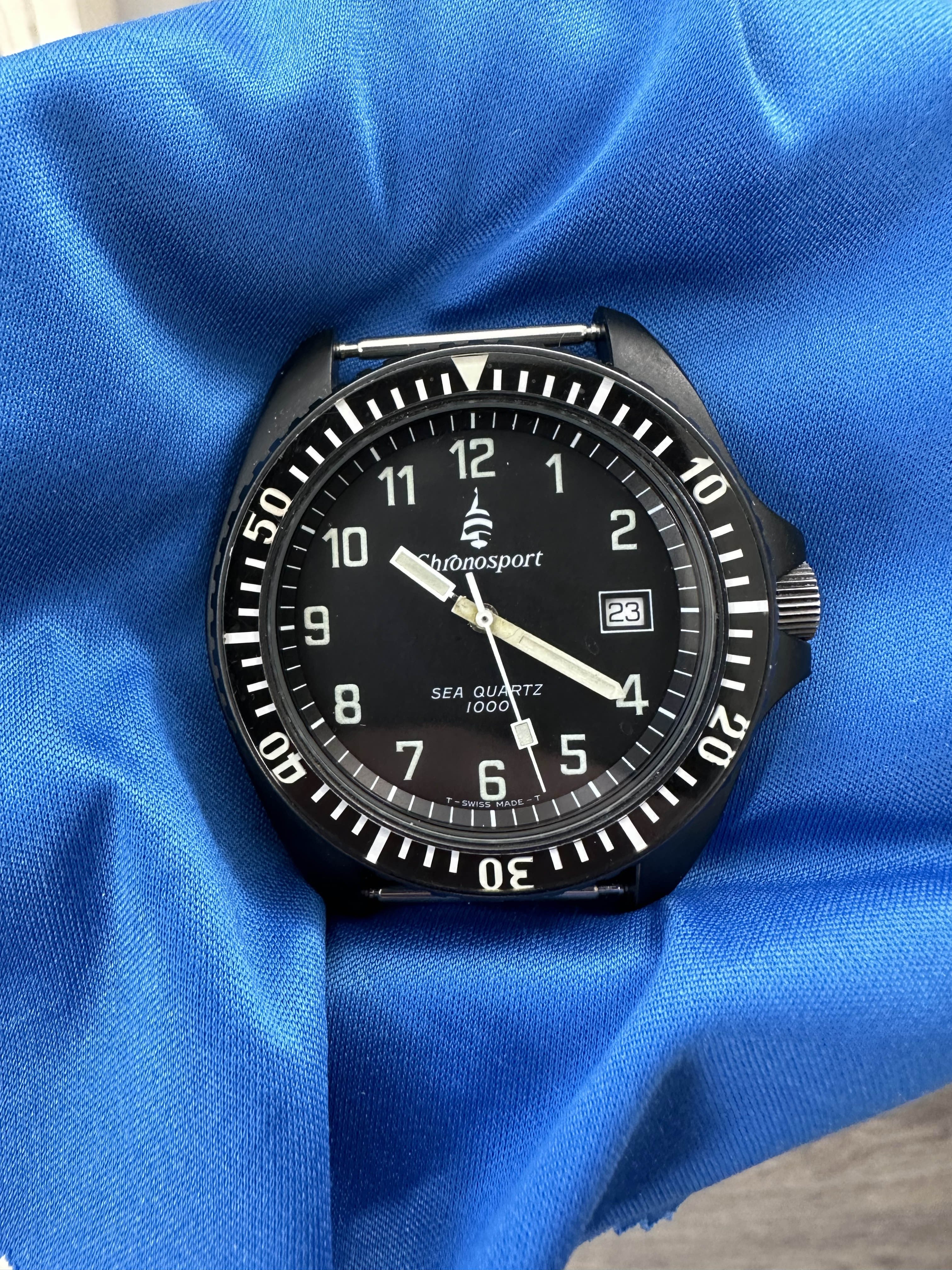 Sold at Auction: SINN CHRONOSPORT wristwatch in aviation-watch