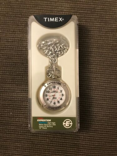 timex expedition indiglo pocket watch