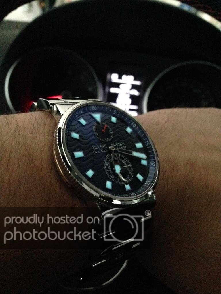 FS EDIT Ulysse Nardin Blue Wave 263 68 LE new pics and SS