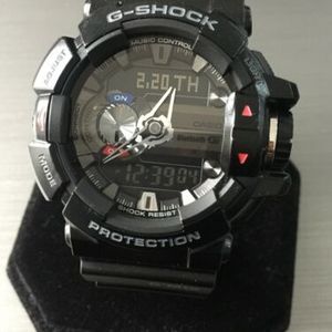 Casio G Shock Watch G Mix Bluetooth Iphone Android World Time Black Genuine Watchcharts