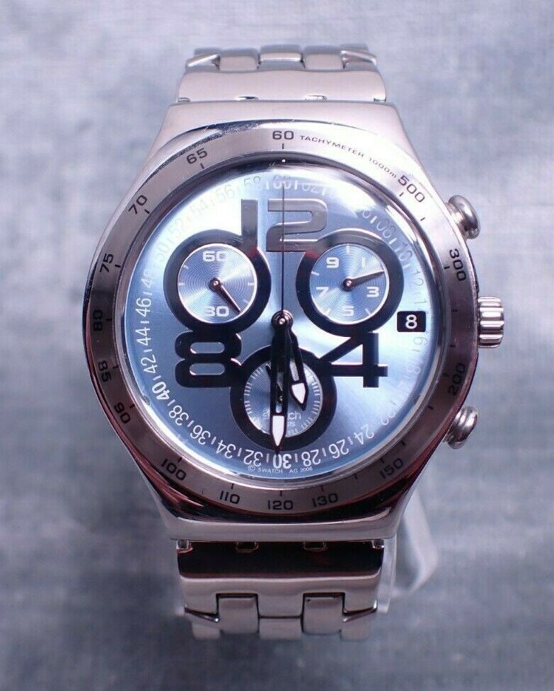 Men's Swatch Irony Chrono Watch Swiss Watch AG 2006 Light