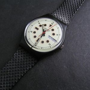 Swatch Irony Aluminum AG 1999 New Battery Hypnotic YMS1003AG  display picture 1