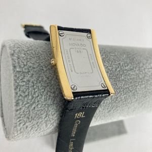 Movado La Nouvelle 25mm 87.C1.450.2 quartz analog watch w/leather