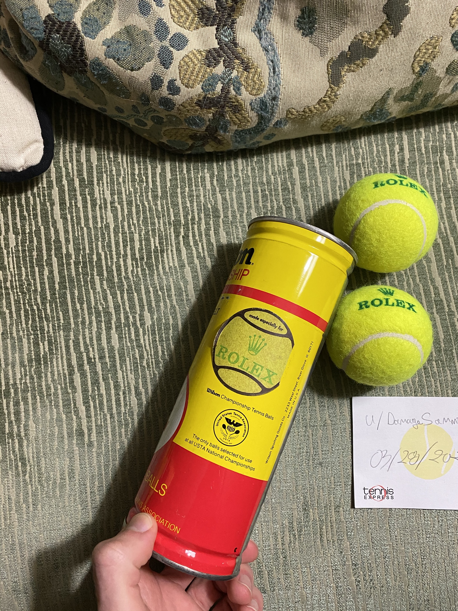 WTS Official Rolex Tennis Balls Tube Priced to move WatchCharts