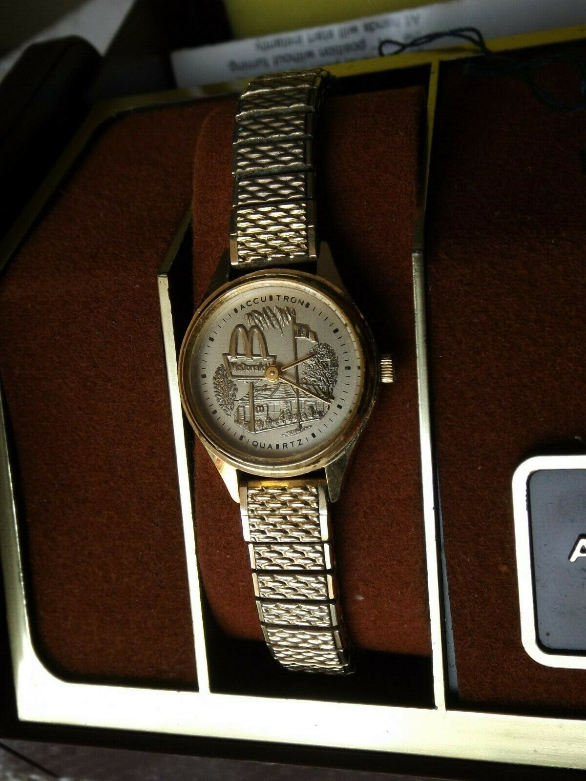 McDONALDS LADIES ACCUTRON BULOVA AWARD WATCH * 1978 * WORKING CONDITION * |  WatchCharts Marketplace