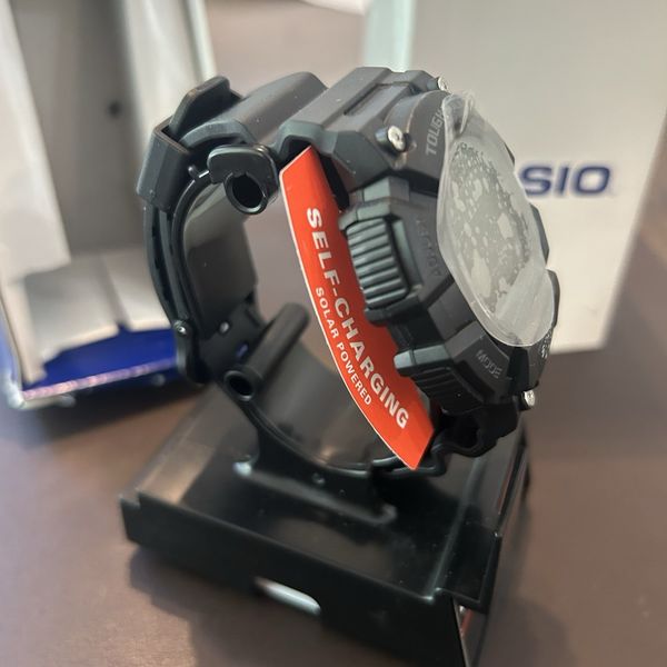 Casio Tough Solar Negative Display Digital Watch Model No.3441 New Box ...