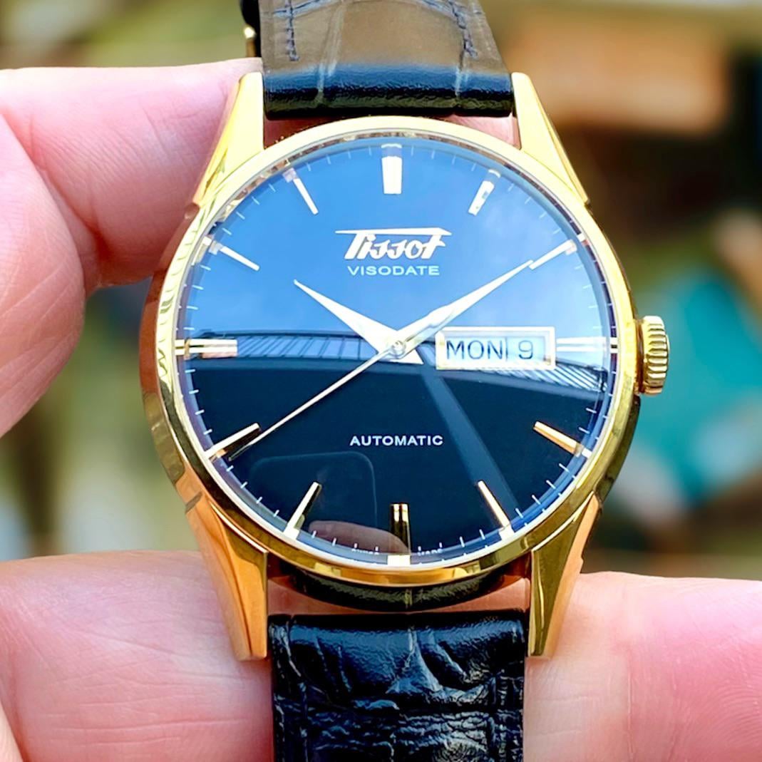 Tissot heritage outlet visodate gold