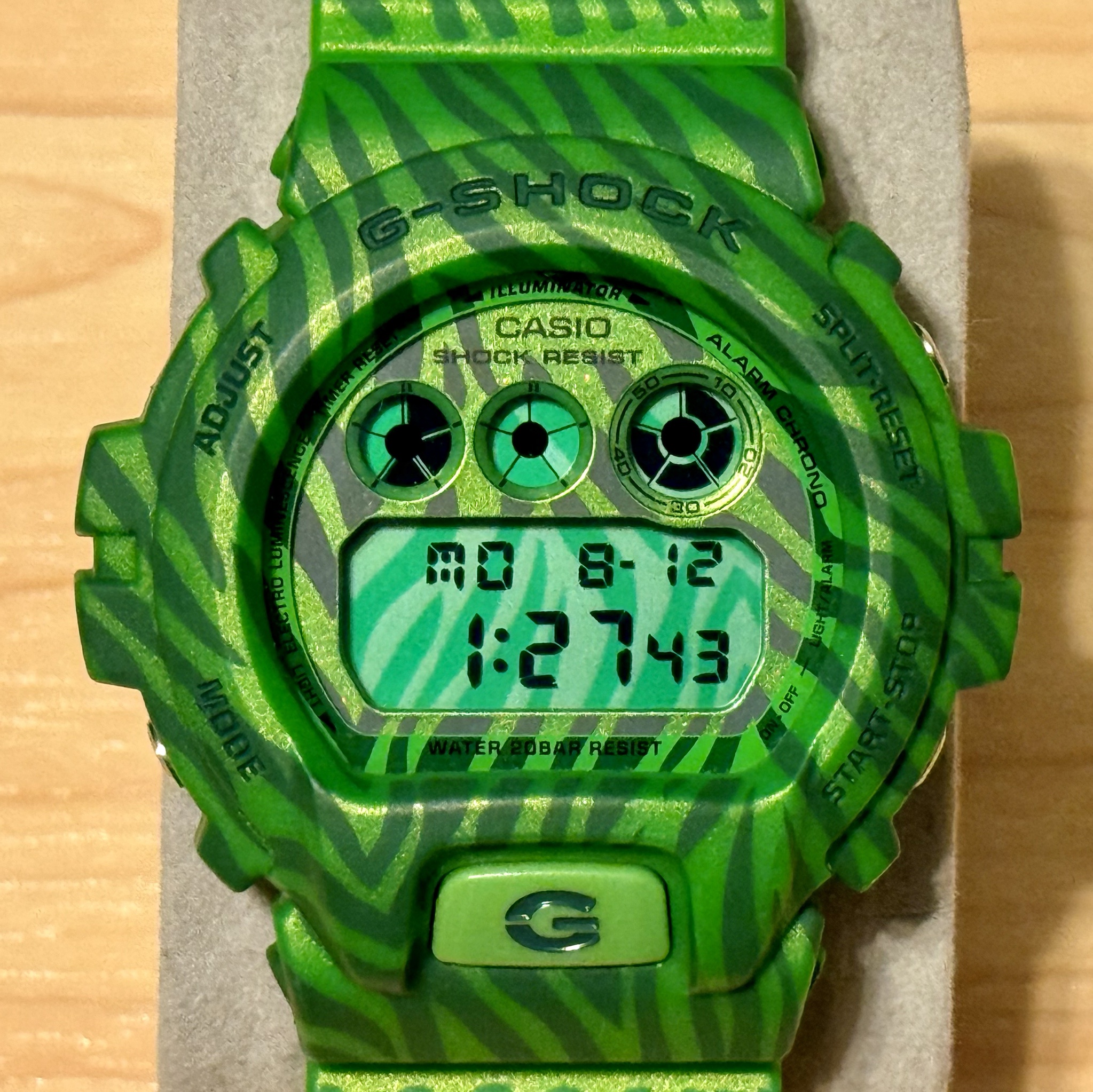 G-SHOCK DW-6900ZB グリーン ゼブラ柄 デジタル腕時計 楽天市場】CASIO カシオ G-SHOCK Gショック ジーショック gshock DW