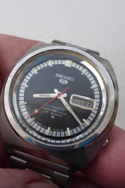 Seiko 5 Sports 6119-8130 Price as of July 2026 | WatchCharts