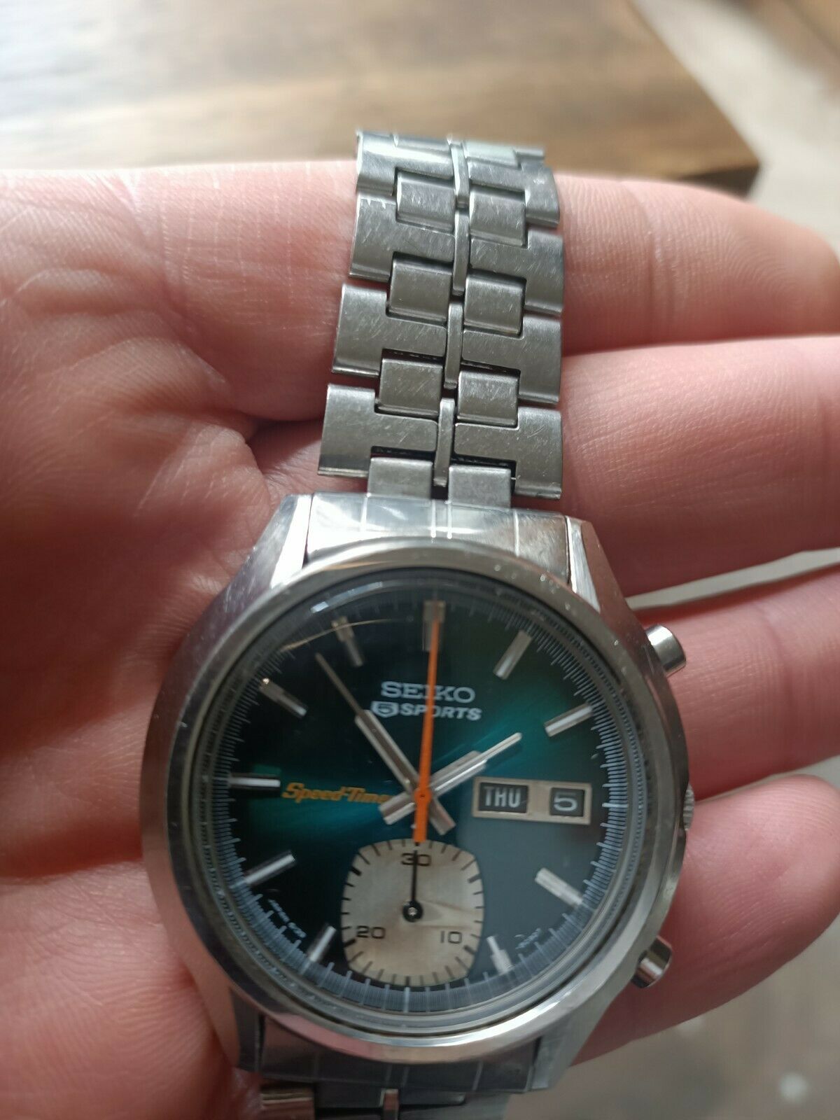 Seiko 6139-8050 Chronograph Automatic Watch JDM Model 1976