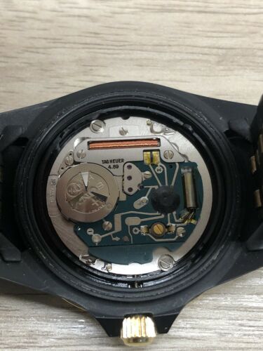 Tag Heuer 1000 Professional 200 Meters 980 029B Black and Gold