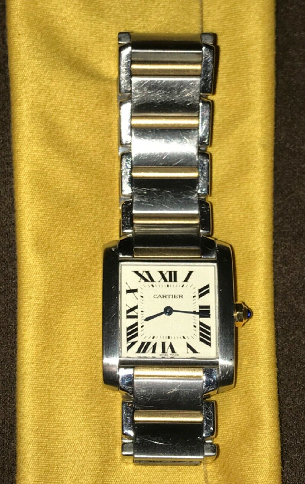 Reloj cartier water best sale resistant swiss made 2301