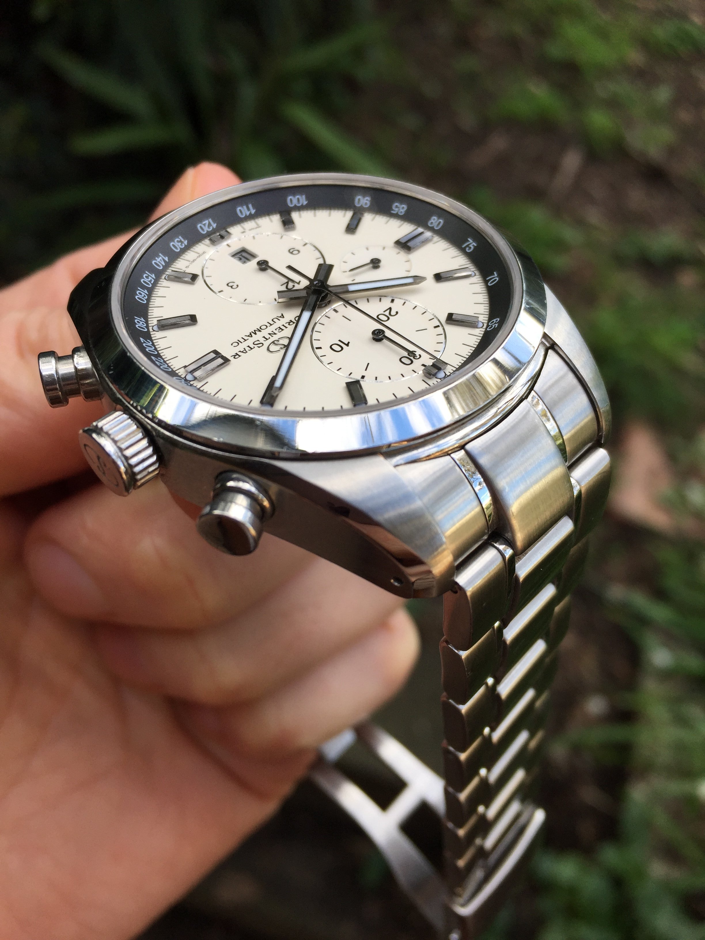 Orient star outlet chronograph