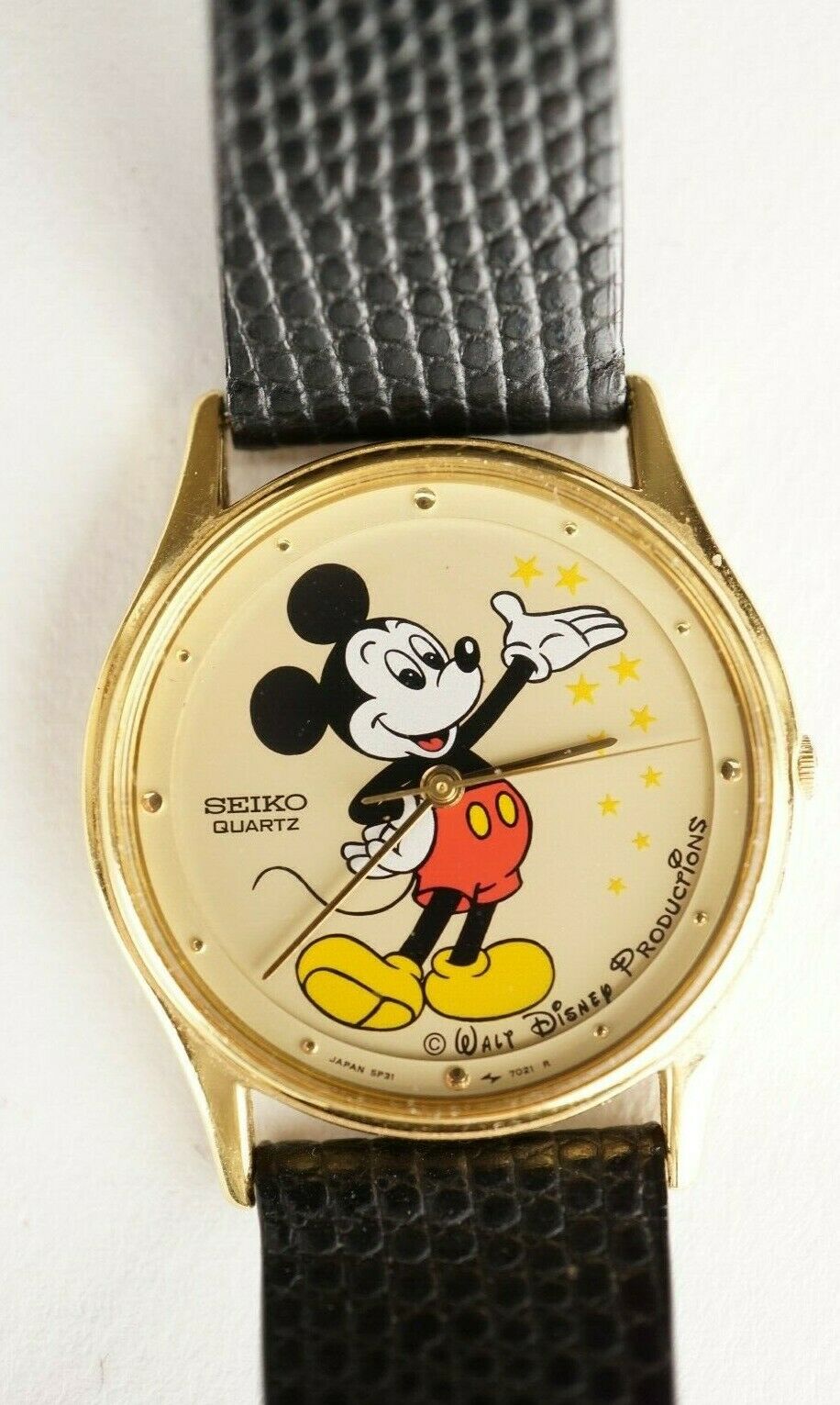 Vintage Seiko Quartz Mickey Mouse Watch 5P31-7009 RD | WatchCharts