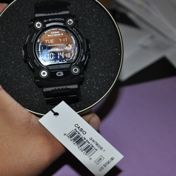 GShock GW7900B-1 Military all black | WatchCharts Marketplace