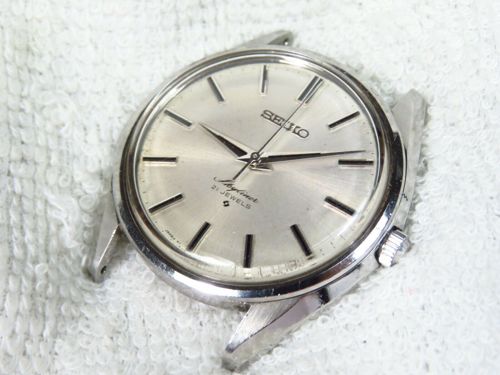 Vintage 1971 SEIKO SKYLINER 21 jewels watch 6100 8000