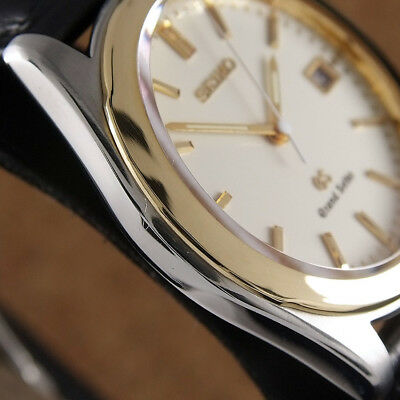 Authentic Grand Seiko Date Ref.8N65-8000 18K Solid Gold Bezel