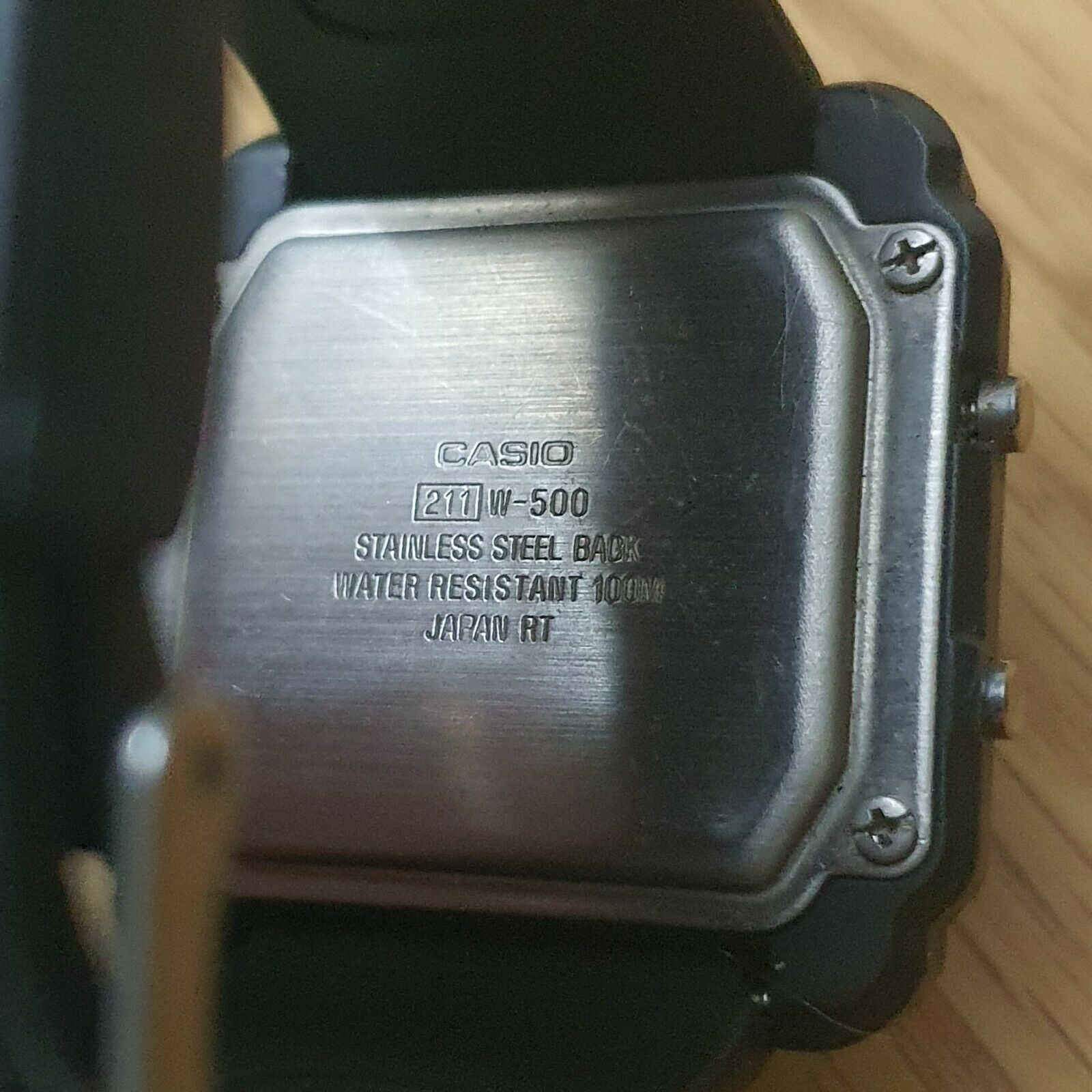 Rare Vintage CASIO W-500 211 Stopwatch Digital Retro Watch Japan