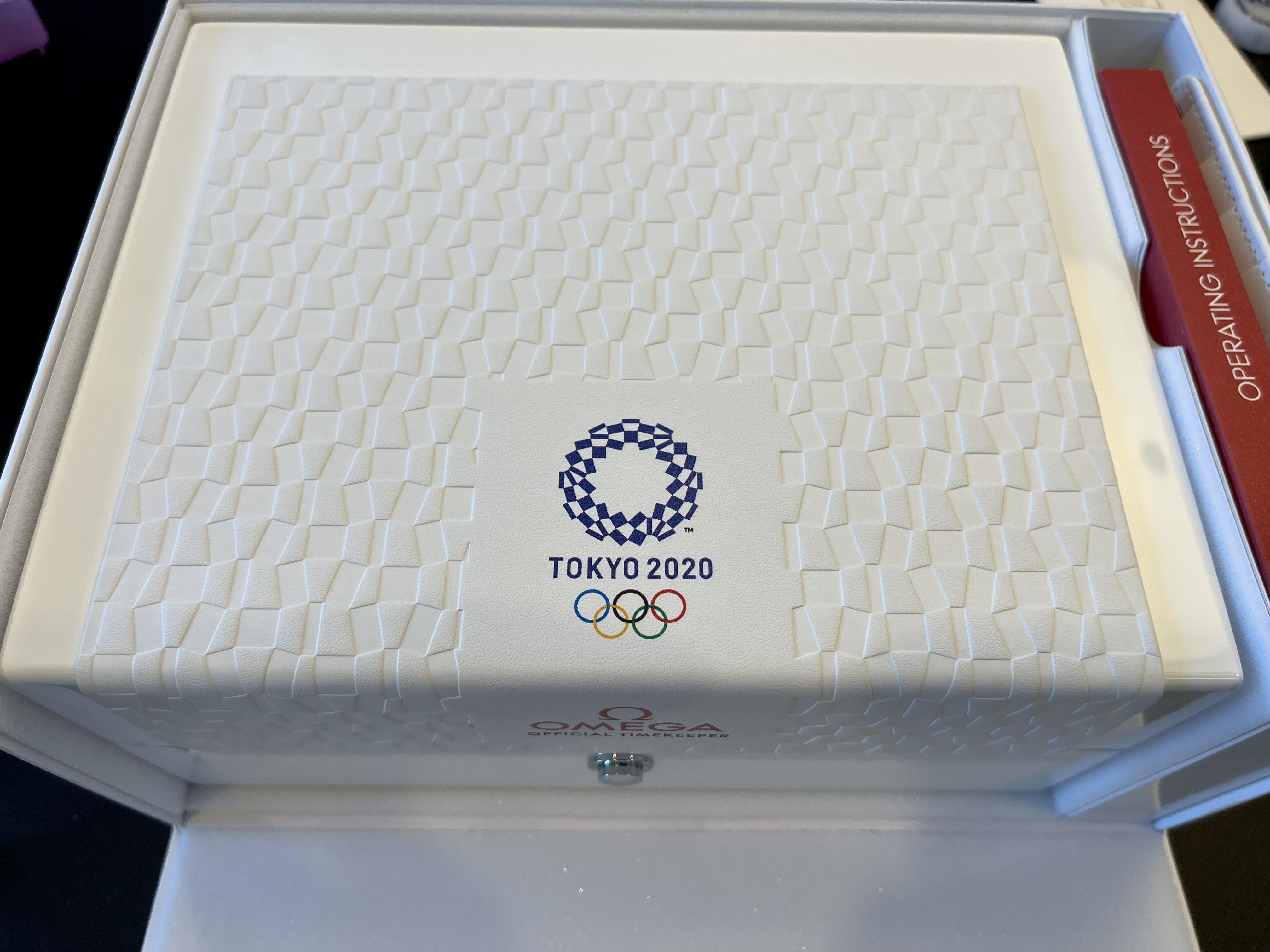 Omega Seamaster 300M 2020 Tokyo Olympics LE - White Ceramic Dial