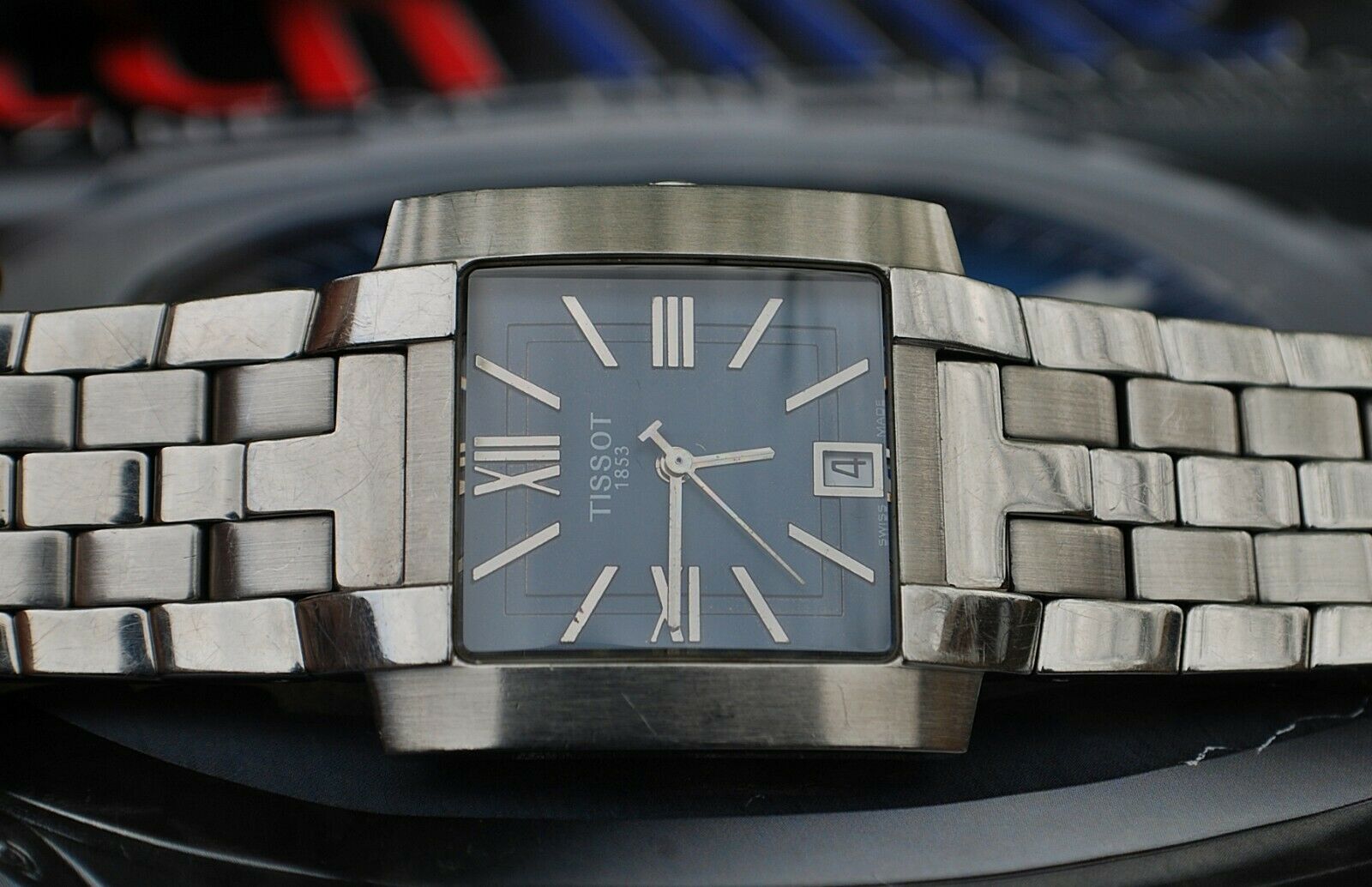 Tissot 1853 T-Trend L860/960 Blue Dial Stainless Steel Mens