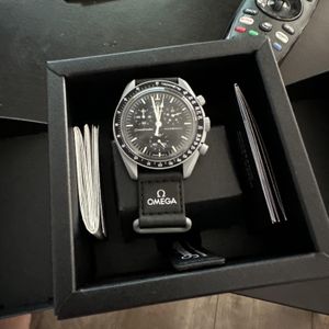 Swatch MoonSwatch Mission to the Moon SO33M100 Price as of Swatch MoonSwatch Mission to the Moon SO33M100 Price as of