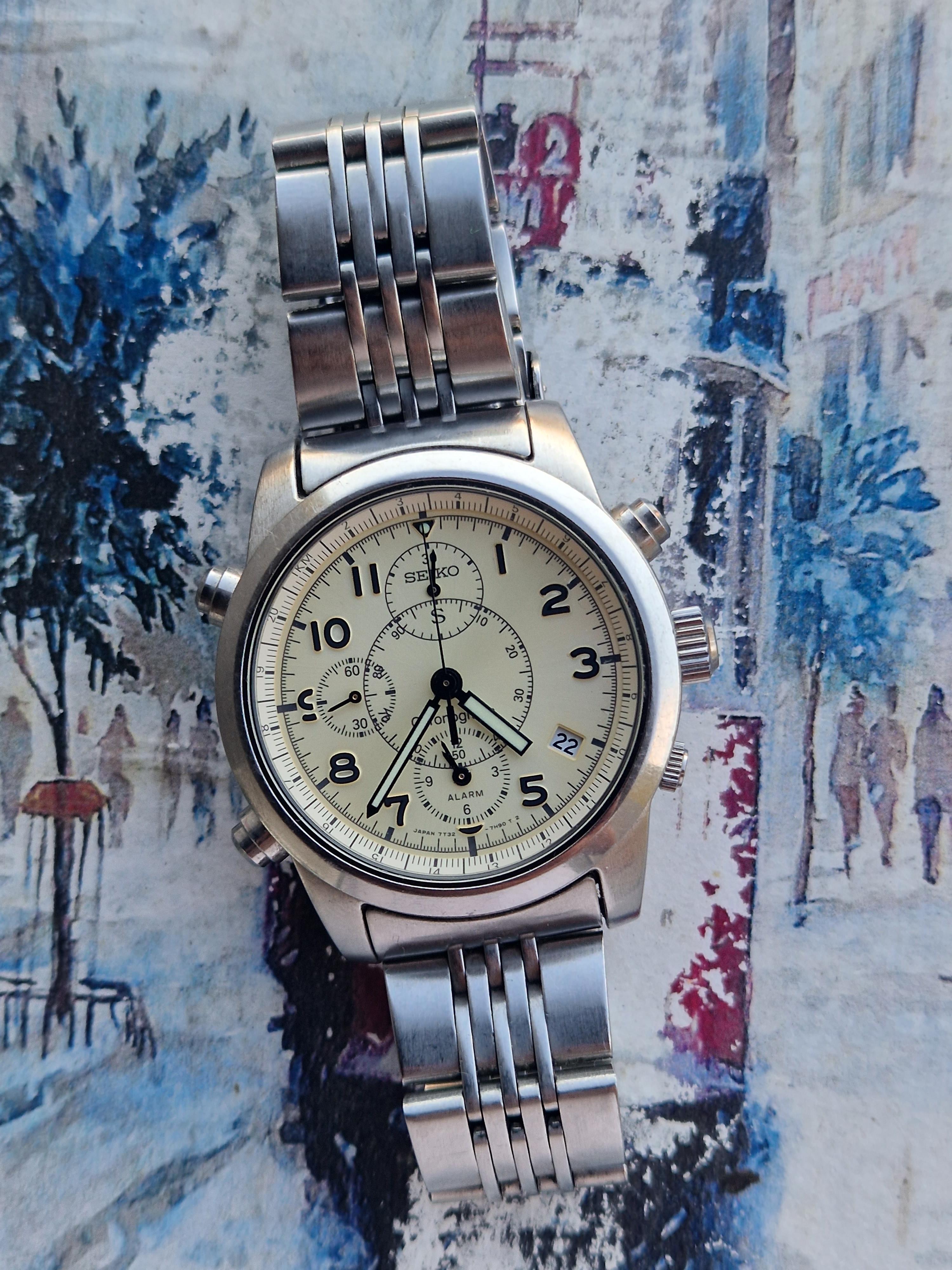 WTS] Seiko Chronograph 7T27-7A40 SUS ✨ 150$ | WatchCharts Marketplace