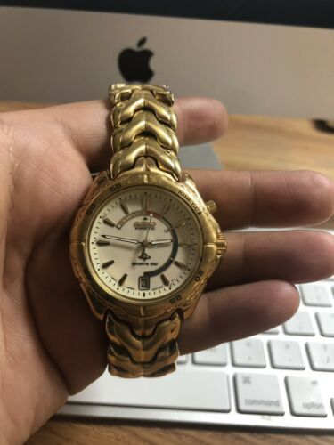seiko kinetic sports 100 gold
