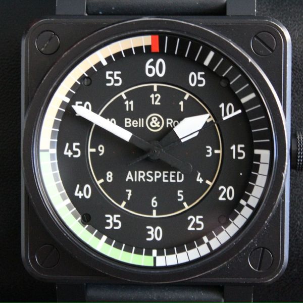 Bell & Ross Aviation Flight Instruments AIRSPEED - BR0192 | WatchCharts ...