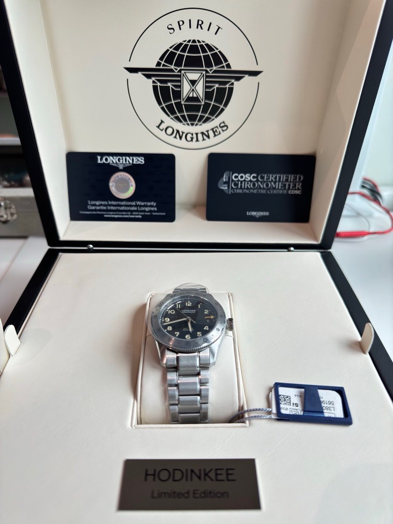 BN Hodinkee and Longines Limited Edition Spirit Zulu Time Watch