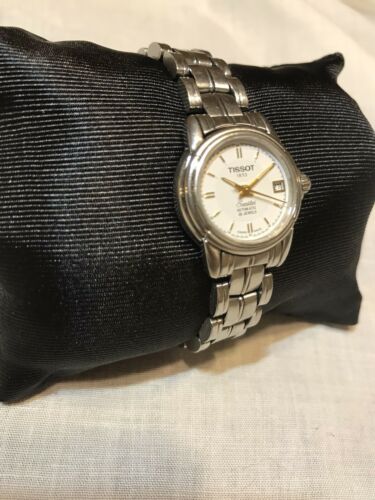 TISSOT SEASTAR Ladies Automatic 25 Jewels Date Gold Hands